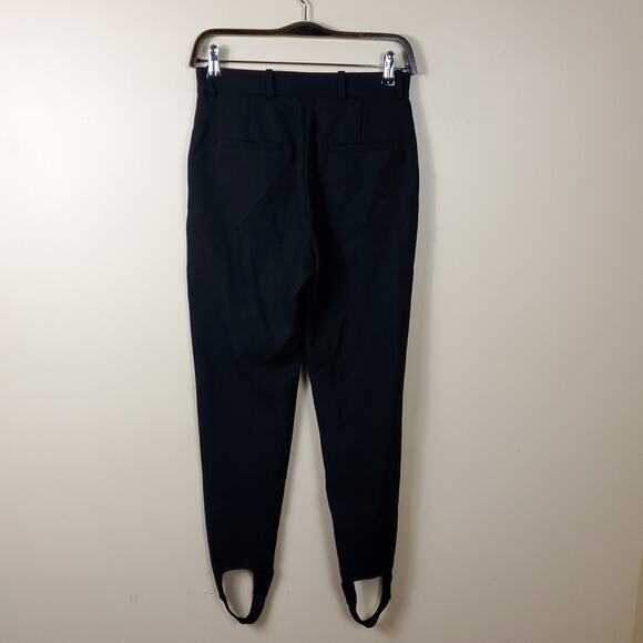 Maje Pado gabardine trousers stirrup IT 36/ US 6 - Picture 6 of 11